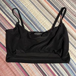 PrettyLittleThing Black Bandeau Top